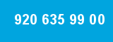 920 635 99 00 920 635 99 00